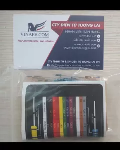 Bịch điện trở tổng hợp 30 loại ( mỗi loại 10con ) 1/4w